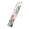 Decoratieve beeldjes Elegante vouwen Hand Hand Holder Holder Stofdichte beschermer voor Case Cover Wedding Party Cadeau