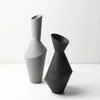 Vases 3pcs moderne de haute qualité en céramique nordique figurines artisanat Ornement de décoration intérieure de maison
