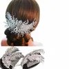 sier Color Pearl Crystal Wedding Hair Combs Hair Accories for Bridal Fr Headpiece Women Bride Hair Ornaments Jewelry L7j3#