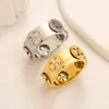 Anelli di moda di lusso Canno gioielli 18K anelli in oro in acciaio inossidabile anello di design della tu