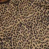 Men's T Shirts Men Leopard T-shirts Suede Tee Tops Vintage Loose Short Sleeve Tshirt 2024 Summer Harajuku Hip Hop Shirt