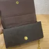 Designer -Geldbörsen für Frauen Leinwand Beutel Abend Clutch Zippy Chain Brieftasche Geldbörse Telefon Schlingenbeutel