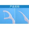 50pce Dental Flosser L Shape Teeth Whitning Elasticity Interdental Brush Toothpicks Stick Tooth Thread Clean Oral Care Tools