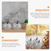 Fleurs décoratives 10 pcs mousse citrouille Pumpkin Decoration artificielle mousse Pumpkins Simulation Décorer l'ornement d'Halloween