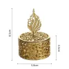 Cavalchi di caramelle Treasure Tesoro forma Contenitore Sugar Hold Reg Regno Unito Custodia per matrimoni Festa Gift Candy Box 0416