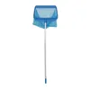 2024 Pool Skimmers Net Aluminium Cleaner Swimming Leaf Cleaning Fine Mesh Rake Supplies for Pond Fountains 240415