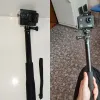 Monopods Selfie Stick voor GoPro 11 10 9 8 7 6 5 4 3 SJ4000 SJ6 SJ7 YI 4K DJI OSMO/INSTA360/AKASO, 36 '' inch Waterdichte aluminium Monopod