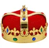 Fashion King Crown Hat Cosplay Prop per bambini adulti Show Party Hat King Prince Crown Decoration Party Supplies Nuovo Arrivo8937822