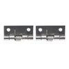 Bath Accessory Set Door Hinges Spring 2 Pcs Stainless Stee Steel 1/1.5/2/2.5/3/4Inch 2x Brushed Finish Hardware Parts