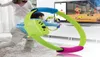 Mini -Ring Pilates Kreis mit Ringgriffen verstellbarer elastischer Beingurt 40 cm für Switch Joycon Fit Adventure5714595