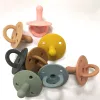 Silicone Baby Soothers BPA Free Soft Silicone Pediplier Donleping Binero 7 Cores Combine Pacifieir Holder ZZ