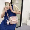 Sacs à bandouliers mignons Crossbody for Girls Casual Clamhell Messenger Sac de grande capacité Étudiant Femme Hands sac à main 2024