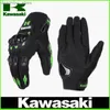 Radsporthandschuhe Neue Kawasaki -Handschuhe Vollfinger Kawasaki Motorcyc Handschuhe Sommermänner und Damen Fashionab und Breemabschableitungen L48