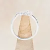 Кластерные кольца Caoshi Chic модные обручальные кольцо леди стильные блестящие циркониевые украшения пальцев для свадебных предложений аксессуары женщины