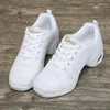 Dansskor dudeli mjuk yttersula andas kvinnor sport har sneakers jazz hip hop woman dans