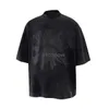 夏の男性デザイナーTシャツの家ゆるいカジュアルエラーティーレタープリント半袖シャツファッションヒップホップストリートウェア衣料品シャツ高品質トップ