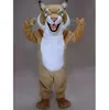 2024 Vuxen storlek Wildcat Mascot Costume Carcher Character Outfits Suit Furry Suits Halloween Carnival Birthday Party Dress