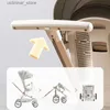 Barnvagnar# Portable Baby Barnvagn 360 Degree Roating Lightweight PRAM Tvåvägs barnvagn High Landscape Music Dining Car for Children L416