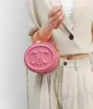 Ellipse Utility Кожаная сумочка кросс -кузнеца розовые мини -пакет телефон Дизайнеры дизайнеры кошельки на плече сумки модные роскоши женская мужчина L2072509