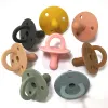 Silicone Baby Soothers BPA Free Soft Silicone Pediplier Donleping Binero 7 Cores Combine Pacifieir Holder ZZ