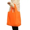 Shoppingväskor vattentät oxford vikbar bärbar väska stor kapacitet axel återanvändbar för kvinnor