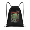Sacs à provisions Call of Cthulhu 2024 DrawString Sackepack Women Men Gym Sport Sackpack Poldable Lovecraft Bag Sack