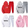 Trapstar Black Tracks Tracks Trapstar Running Basketball Sportswear Designer Hoodie Mens Hoodies and Pantal