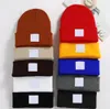 20pcs Spring WINTER MAN Fall Winter Double knit hat with hem WOMAN Fashion Beanies Skullies Chapeu Caps Cotton Gorros boy Wool warm Student couple