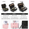 Waterdichte PU leer cosmetische tas professionele opslag met grote capaciteit Make -up handtas Case Travel Toiletiek Make -uptas voor vrouwen 240416