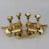 Cabos 6 PCs Gold Guitar Locking Tinners Lock String Tuning Key PEGS MACHINE CABELAS PARA GUITARES ELÉTRICAS