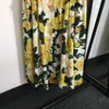 Vestidos de pista de verão para feminino designer de moda estampa floral espaguete com cinta de estampa sexy férias de férias de férias de praia