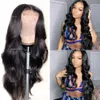 Body Wave Human Hoil Hd Wigs 5x5 13x4 13x6 Swiss Lace Bleach Knots pré-cueilli les cheveux naturels pour les femmes noires Ligne