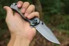 Special Offer M7735 Assisted Flipper Folding Knife 440C Gray Titanium Coated Drop Point Blade G10/Steel Handle Outdoor Survival Tactical Knives with Retail Box