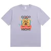 Summer Tiger Cub Moon Good Night Fashion Sports Women Tshirt Harajuku Graphic Clothing Topdrop Ship 240416