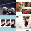 Stud Pearl Earrings 925 Sterling Sier 6-10 mm vit sötvatten runda för kvinnor bröllop smycken jul droppleverans dhgarden dhxqw