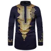 Chemises décontractées pour hommes Brand la mode de haute qualité Men African Africani Hippie Tops Formal Luxury Mens Mexican