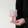 Bicchieri da vino Calice glassata rosa Calta classica Cups Liquour Cuppa di vetro di alto valore Accessori per la cucina per la casa di alto valore