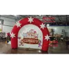 Mascot Costumes Rainbow Gate Circus Arch iatisable Accessoires Party Party Advertising Air Model Personnalisation