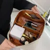 Diamond Lattice Fashion Tote Bag Toiletries Accessories Pouch LargeCapacity Bathroom Washbag for Outdoor Travel Beach 240416