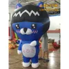 Mascote figurinos de venda quente anúncio kakao molde de ar odiável modelo gato de gato