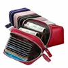 genuine Leather Rfid Women's Zipper Card Wallet Small Change Wallet Purse For Female Short Wallets With Card Holders Woman Purse u8VI#