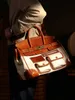 Camada de bolsa de alta qualidade camada de cheiro de chão artesanal de bolsa externa em couro 5a de qualidade trabalha de mão italiana couro com logotipo qq