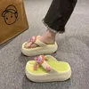 Slipper Plattform Frau Outdoor Beach Slides Schuhe Frauen Keile nicht rutschende Sandalen süße Flip Flops Zapatos de Mujer