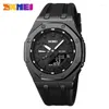 Montre-bracelets Skmei 2243 Quartz numérique de luxe Watch pour hommes Sports Sports étanche Electronic Mens Alarm Reloj Hombre