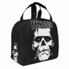 The Mster Skull Isulater Sac à lunch Sac à étanche Frankenstein Horror Movie Meal Counter Cooler Sac à lunch Box Tote Beach Outdoor T5FJ #