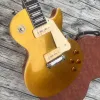 Gitarr 2022 Hot Selling Electric Guitar Gold Powder Shiny Surface Professional Performance Nivå Gratis leverans till hem.