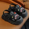 2024 New Children 's Sandals Summer Walking Baby Shoes Girl Bair Boys Baotou Sandals