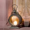 حاملي الشموع خمر الزجاج المعدني الجدار الأوروبي معلقة حامل الزفاف شمعة الفانوس المنزل ديكور