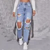 Jeans para mujeres Mujeres Animadas de pantalones rectos