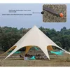 Buitenwolk dakluifel tent grote camping verdikte zonnebrandcrème en regenbestendige dubbele peak 240416